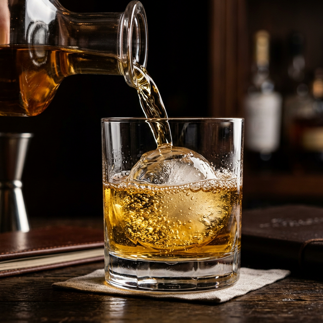 琥珀色の一杯が注がれる至福の瞬間